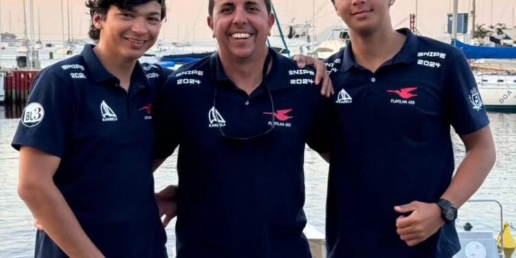 Dupla da Escola de Vela de Ilhabela disputa o Campeonato de Snipe em San Diego