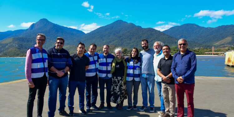 Prefeito de Ilhabela recebe secretária estadual Natália Resende e destaca investimentos em mobilidade e saneamento em Ilhabela