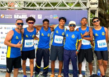 Atletas de Ilhabela participam pela primeira vez do Campeonato Brasileiro Interclubes Loterias Caixa de Atletismo Sub-20