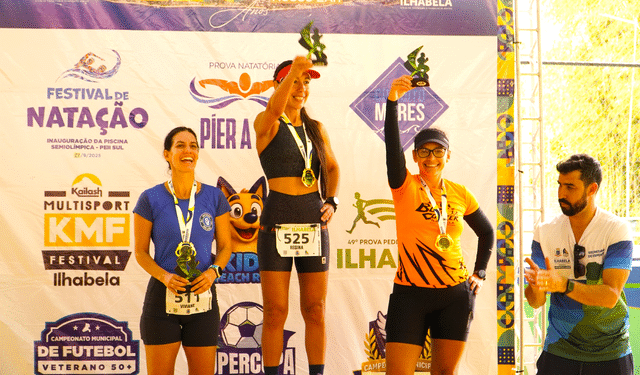 Do mar às ruas: provas tradicionais reúnem mais de 700 atletas em Ilhabela