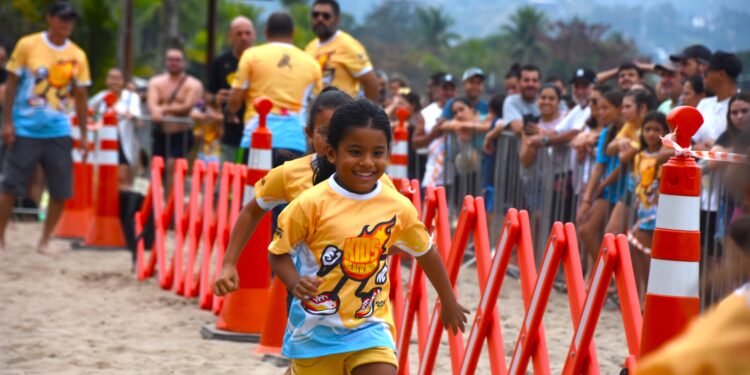 Kids Beach Run é adiada devido às condições climáticas