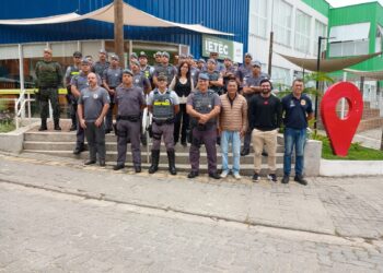 Policiais militares da Atividade Delegada de Ilhabela recebem treinamento para fiscalização em estabelecimentos comerciais