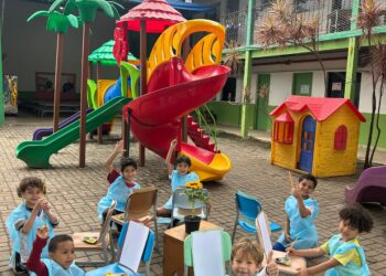 Primavera inspira alunos da rede municipal de Ilhabela com arte e criatividade