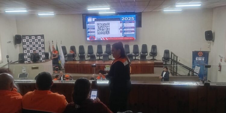 Defesa Civil de Ilhabela participa de treinamento estadual “SP Sempre Alerta – Operação Chuvas” em Campos do Jordão