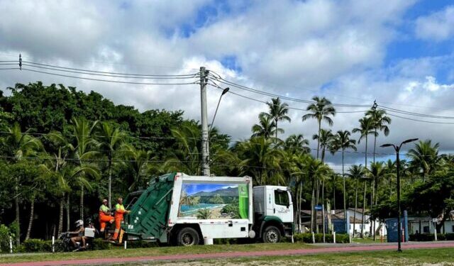 Coleta de lixo na avenida principal de Ilhabela será às 6h a partir de 1º de dezembro