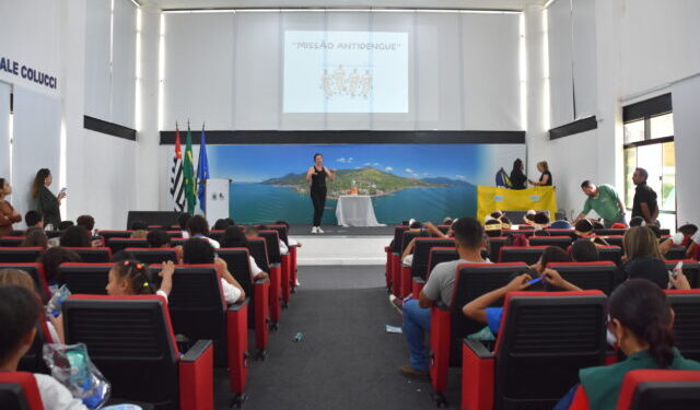 Ilhabela realiza evento em alusão ao Dia D e encerra projeto “Juntos Contra a Dengue” com participação de brigadistas mirins