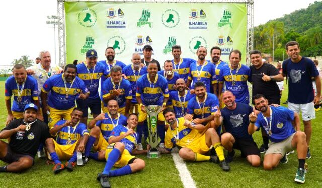 8 de Junho é o grande campeão do Municipal de Futebol de Campo – Veteranos 40+ de Ilhabela