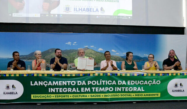 Prefeito Toninho Colucci lança Política de Educação Integral em Tempo Integral e consolida Ilhabela como referência regional 
