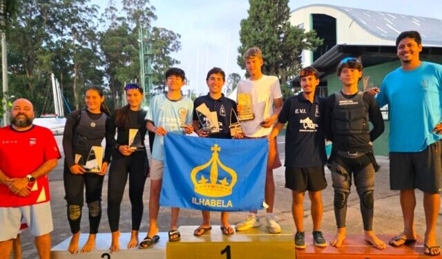 Prefeitura de Ilhabela destaca desempenho dos atletas da Escola de Vela “Lars Grael” no Campeonato Paulista da Classe ILCA