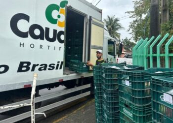 Prefeitura de Ilhabela reforça apoio às famílias e entrega 1.385 kits emergenciais de alimentação nas escolas