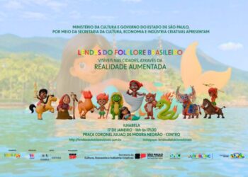 Lendas do folclore brasileiro ganham vida com realidade aumentada em Ilhabela