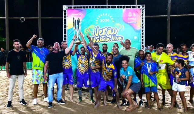 Pequeá conquista bicampeonato do Beach Soccer na categoria Principal