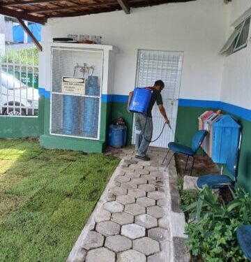 Prefeitura realiza dedetização nas unidades escolares de Ilhabela durante o fim de semana
