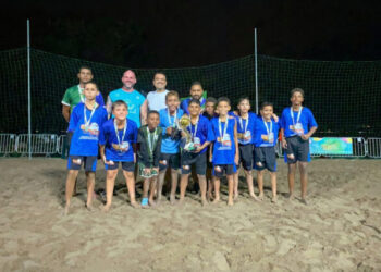 São João é campeão do Sub-13 no Beach Soccer Kids