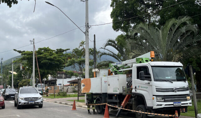 Intervenções no Perequê integram avanço do sistema de energia da futura subestação em Ilhabela