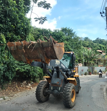 Prefeitura de Ilhabela reforça trabalho diário de manutenção urbana em toda a cidade
