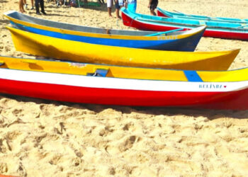 Equipe de Ilhabela disputa 1ª etapa do Brasileiro de Canoagem Oceânica em Angra dos Reis