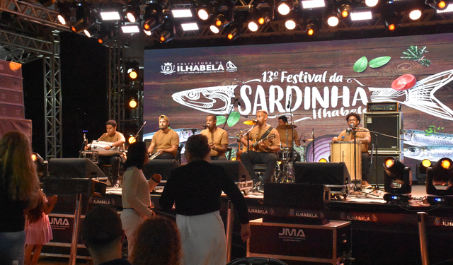 14º Festival da Sardinha de Ilhabela tem programação ampliada para o feriado de Corpus Christi