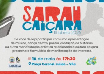 1º Sarau Caiçara de Ilhabela abre inscrições para apresentações de artistas locais