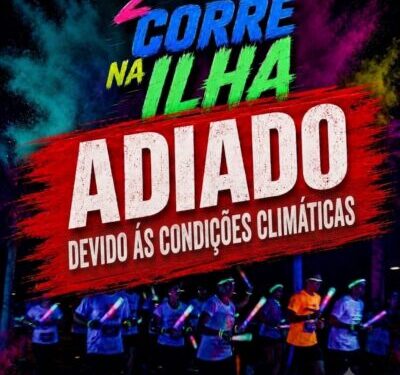 2º Corre na Ilha é adiado devido à possibilidade de chuva intensa