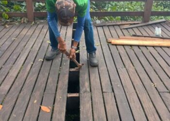 Prefeitura de Ilhabela realiza reparos nas pontes da Telma e da Cocaia para reforçar segurança e mobilidade