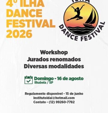 4º Ilha Dance Festival 2026 abre inscrições para dançarinos de todo o estado