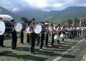 FestiFan: Prefeitura de Ilhabela realiza 16º Festival de Fanfarras com participação de cerca de 600 estudantes da rede municipal