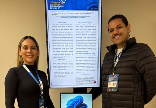 Hospital Mário Covas Júnior apresenta experiência em Terapia Infusional durante congresso internacional do Coren-SP