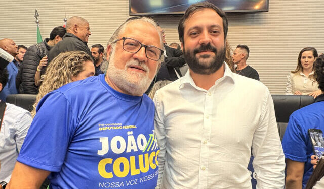 João Colucci oficializa pré-candidatura a deputado federal pelo União Brasil