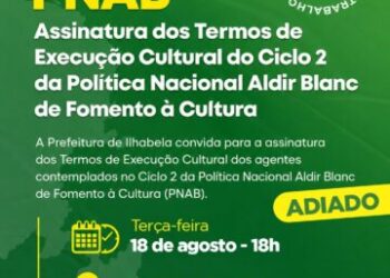 Assinatura dos termos do Ciclo 2 da PNAB é remarcada para esta terça-feira (18)
