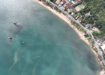 Cabos subaquáticos de novo sistema energético já estão em Ilhabela e investimento chega a R$ 200 milhões