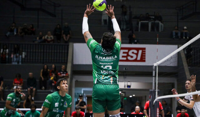 Ilhabela Milclean Vôlei estreia no Paulista com jogo equilibrado diante do Sesi Bauru