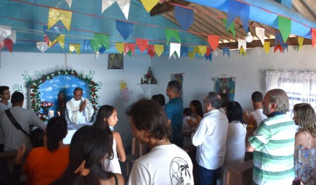 Festa da Serraria reúne comunidade tradicional em dia de fé, cultura caiçara e música em Ilhabela