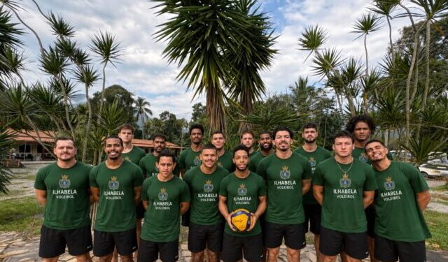 Ilhabela entra no cenário nacional do vôlei com equipe na Superliga B