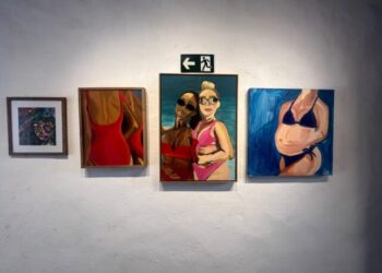Mostra coletiva reúne obras de artistas mulheres e integra as ações do Agosto Lilás em Ilhabela