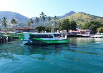 Operação do Aquabus é suspensa temporariamente por previsão de ventos fortes
