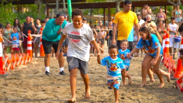 Pequenos corredores tomarão conta da Praia do Perequê na 4ª edição da Kids Beach Run