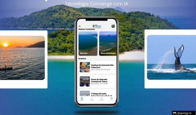 Turismo São Sebastião reúne informações e oferece atendimento com Inteligência Artificial no aplicativo