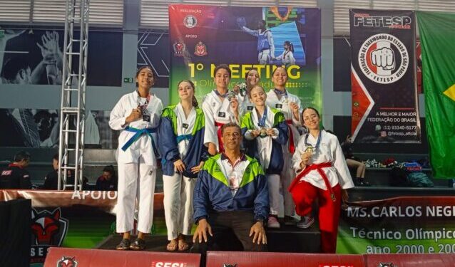 Ilhabela conquista 12 medalhas na Final da Copa São Paulo de Taekwondo