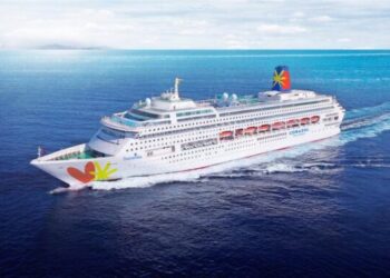 Nova companhia de cruzeiros, Corazul Cruceros faz visita técnica a Ilhabela