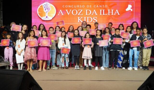 A Voz da Ilha Kids 2026 recebe inscrições até 30 de outubro