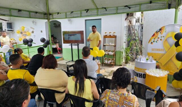 Servidores de Ilhabela participam de atividades do Setembro Amarelo voltadas ao bem-estar e à saúde mental